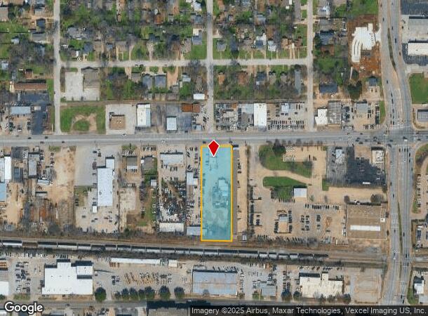  902 W Division St, Arlington, TX Parcel Map