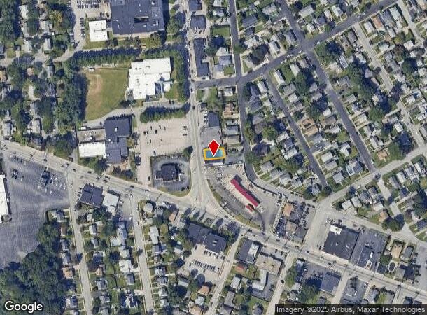  190 Gansett Ave, Cranston, RI Parcel Map