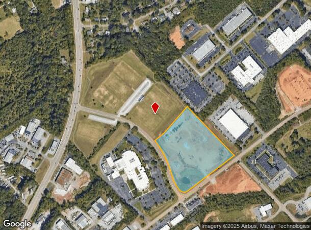 875 Cornerstone Dr, Knoxville, TN Parcel Map