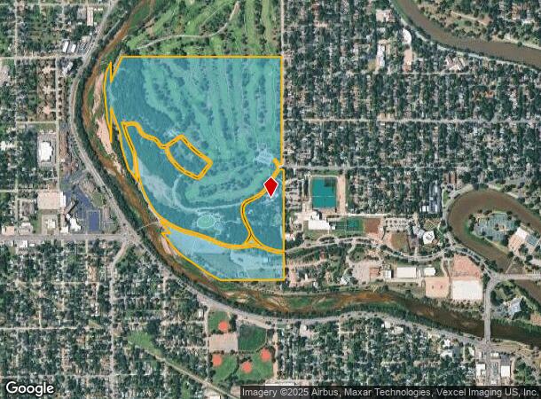  1871 W Sim Park, Wichita, KS Parcel Map