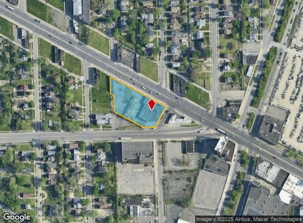  11101 Grand River Ave, Detroit, MI Parcel Map