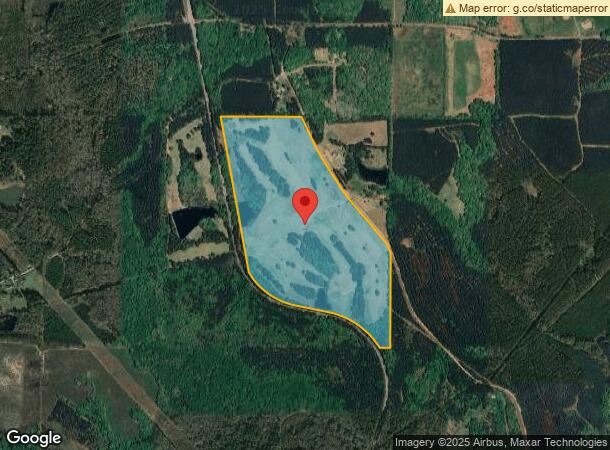  2622 Beaver Lake Rd, Gay, GA Parcel Map