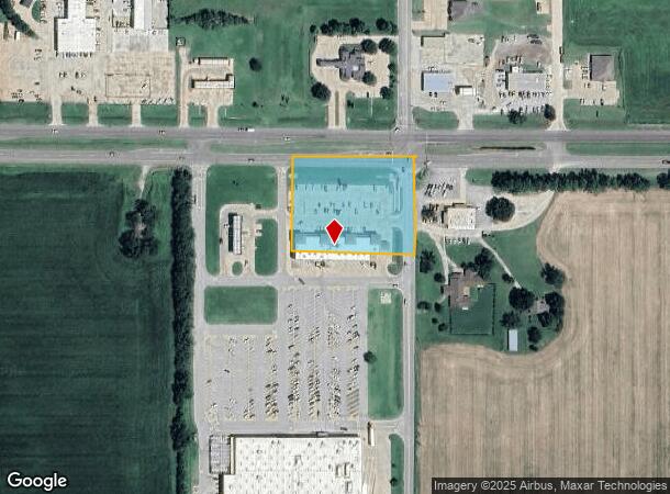  2000 W Grant Ave, Pauls Valley, OK Parcel Map