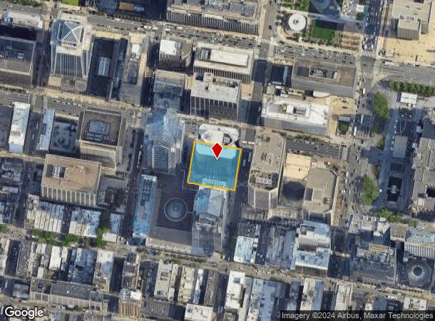  1600 Market St, Philadelphia, PA Parcel Map