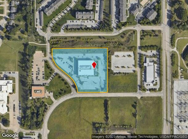  11010 Burdette St, Omaha, NE Parcel Map