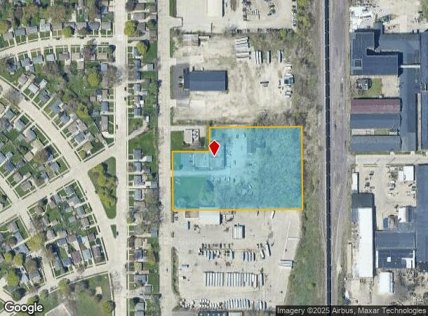 2425 S Memorial Dr, Racine, WI Parcel Map