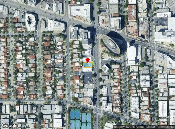 225 S La Cienega Blvd, Beverly Hills, CA Parcel Map
