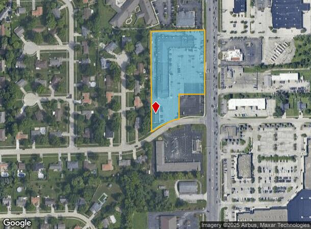  1100 N State Road 135, Greenwood, IN Parcel Map