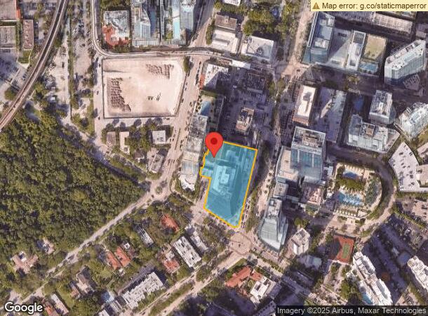  1450 Brickell Ave, Miami, FL Parcel Map