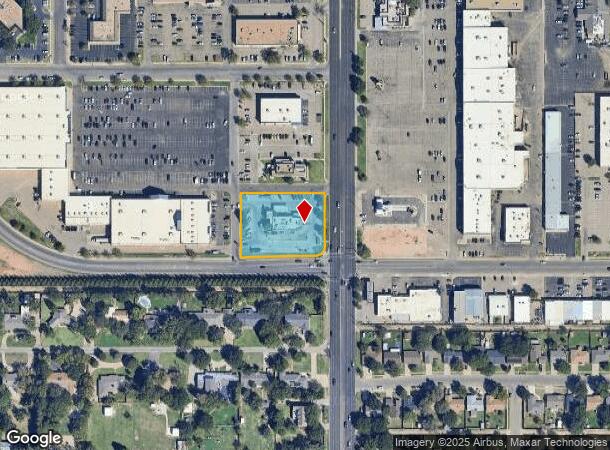 6820 Slide Rd, Lubbock, TX Parcel Map