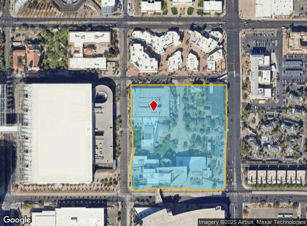 501 E Monroe St, Phoenix, AZ Parcel Map