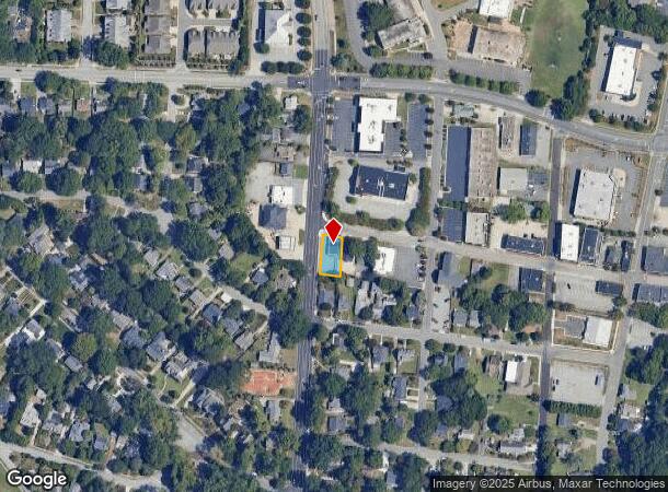  2002 N Elm St, Greensboro, NC Parcel Map