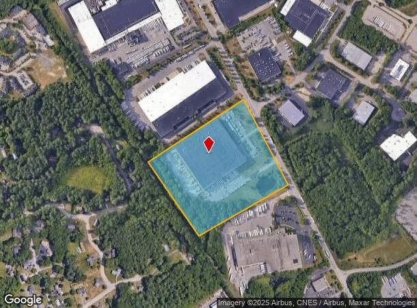 305 John Hancock Rd, Taunton, MA Parcel Map
