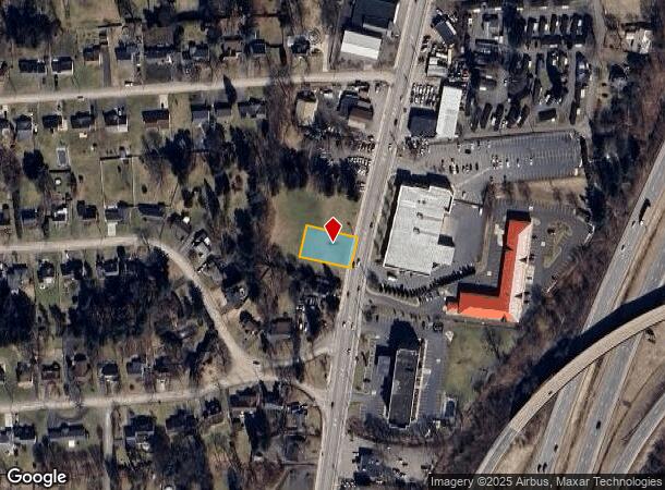 1017 Upper Front St, Binghamton, NY Parcel Map