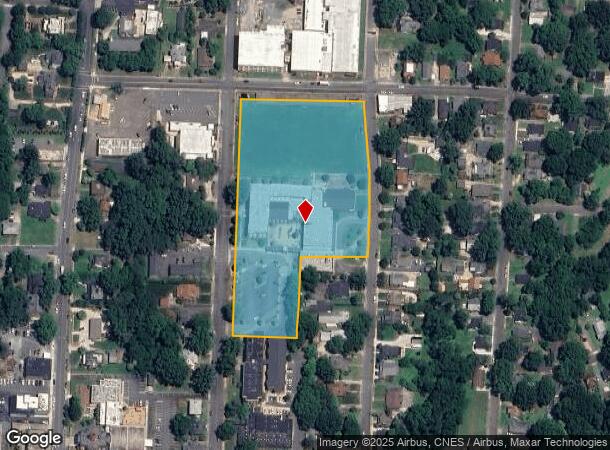 250 N 3Rd St, Albemarle, NC Parcel Map