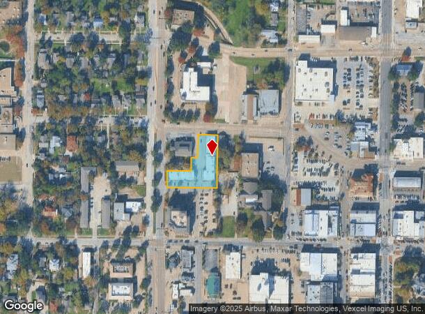 325 W Mckinney St, Denton, TX Parcel Map