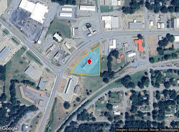  414 W Main St, Wilburton, OK Parcel Map