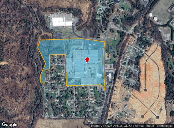 1803 N Main St, Roxboro, NC Parcel Map