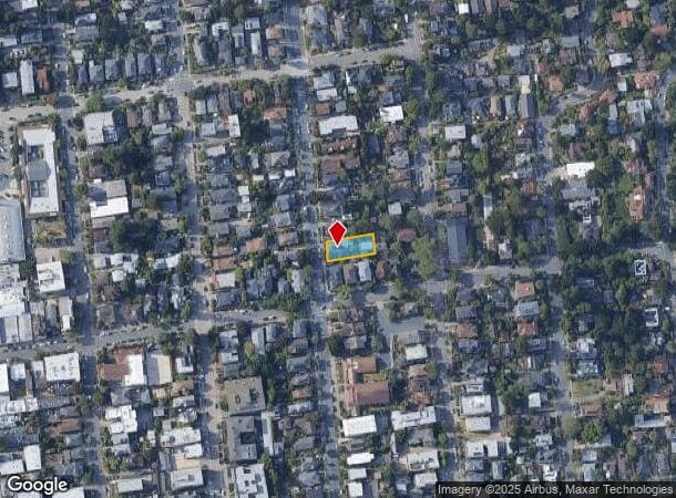  1433 Spruce St, Berkeley, CA Parcel Map