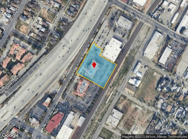  3480 Vine St, Riverside, CA Parcel Map