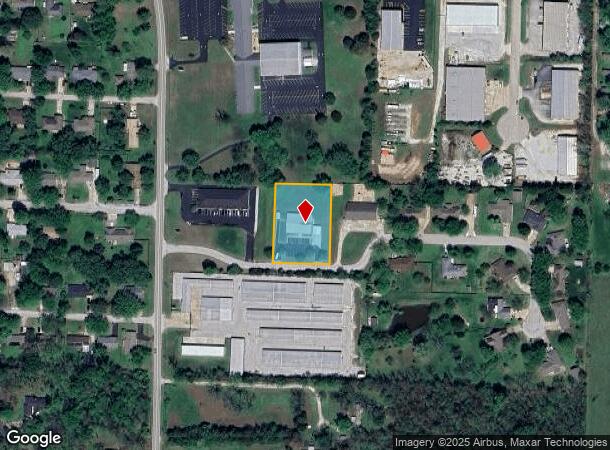 239 Downing St, Nixa, MO Parcel Map