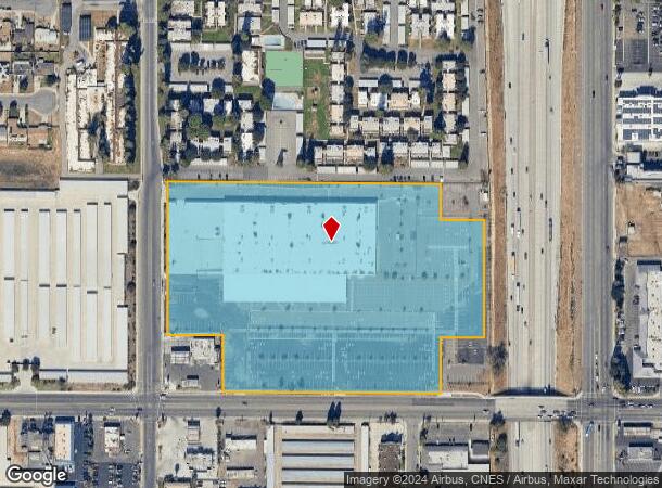  3500 Wilson Thru 3600 Rd, Bakersfield, CA Parcel Map