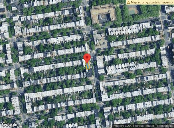  498 Putnam Ave, Brooklyn, NY Parcel Map