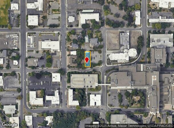 212 W 7Th Ave, Spokane, WA Parcel Map
