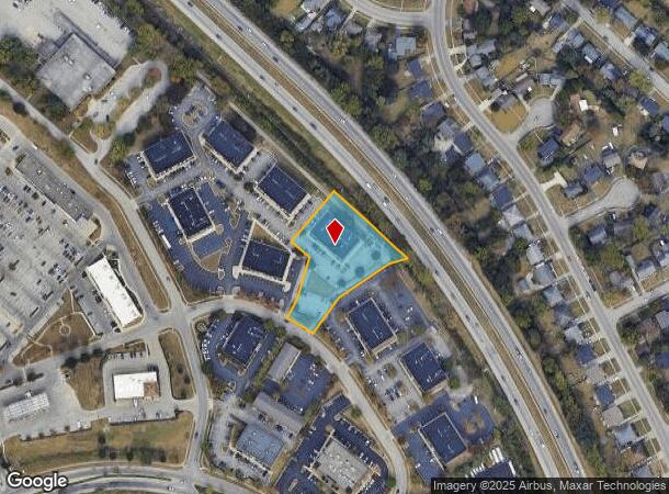 1020 Monarch St, Lexington, KY Parcel Map