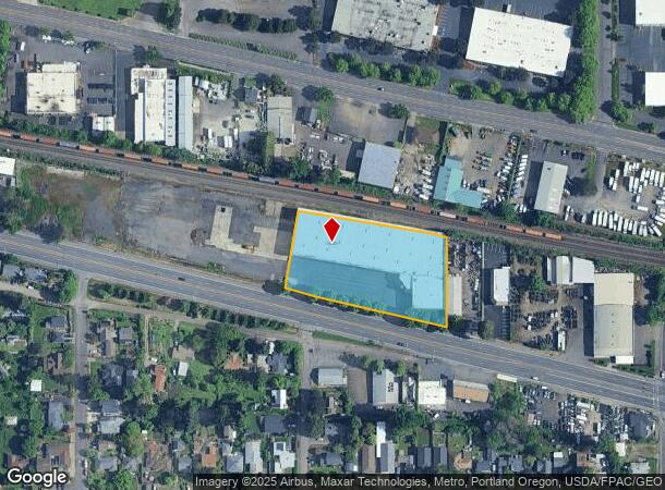  5737 Ne Lombard St, Portland, OR Parcel Map