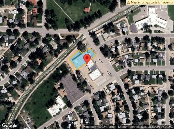  602 S 12Th St, Worland, WY Parcel Map