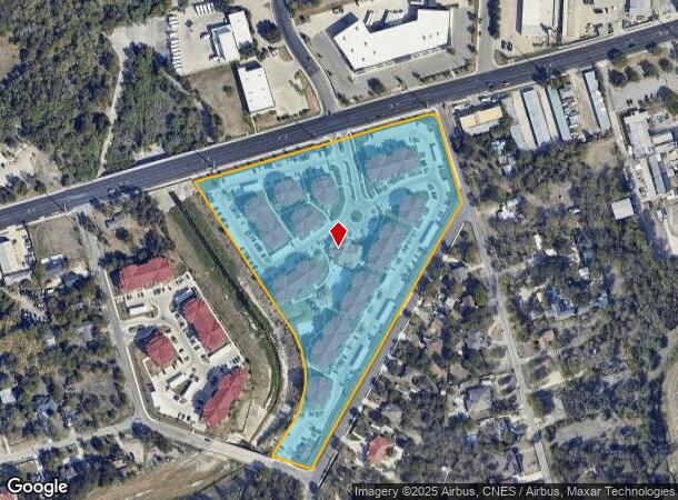  4847 Callaghan Rd, San Antonio, TX Parcel Map