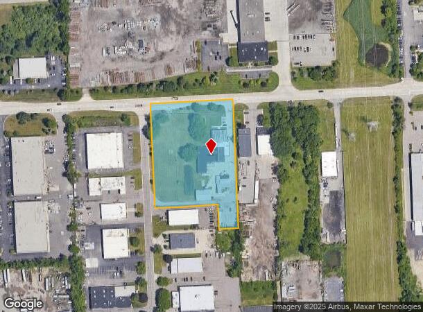 48553 West Rd, Wixom, MI Parcel Map