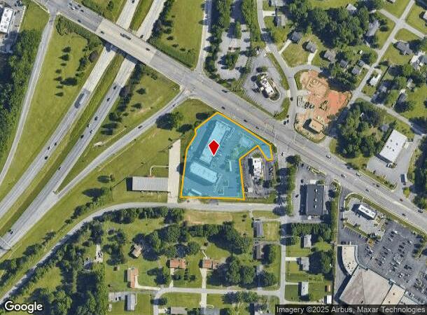  10002 S Main St, Archdale, NC Parcel Map