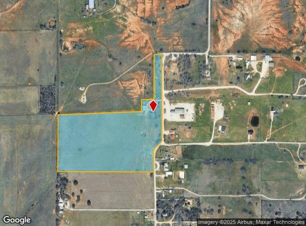  1641 Cuba Rd, Bridgeport, TX Parcel Map