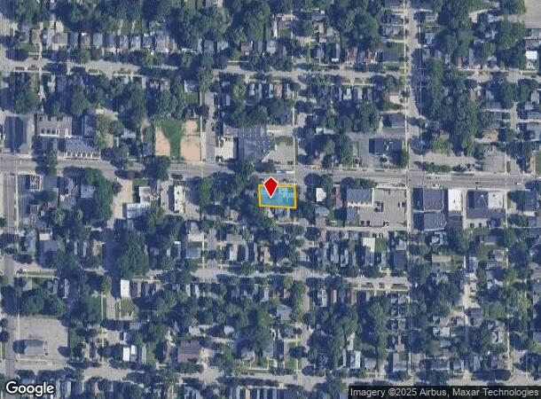  842 Fulton St W, Grand Rapids, MI Parcel Map