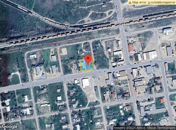  1000 Broadway St, Roscoe, TX Parcel Map