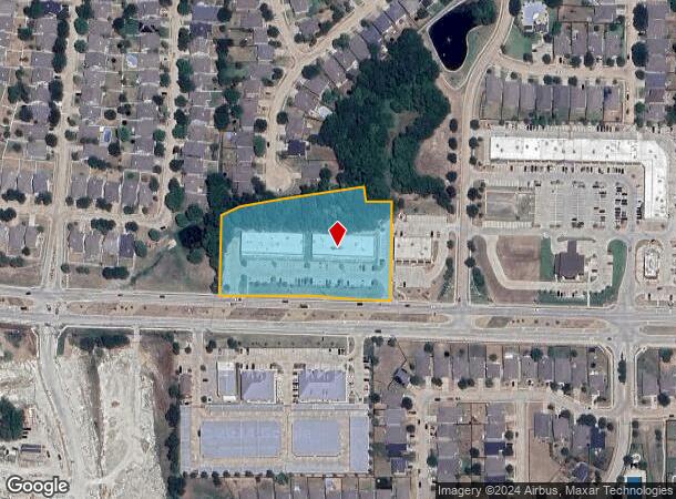  2100 W White St, Anna, TX Parcel Map