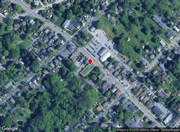  1542 Bridge St, New Cumberland, PA Parcel Map