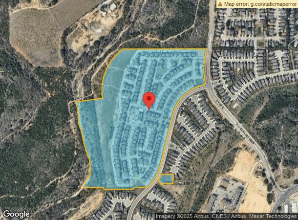  12839 Berthould Ln, San Antonio, TX Parcel Map