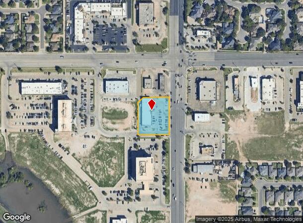 9810 Slide Rd, Lubbock, TX Parcel Map