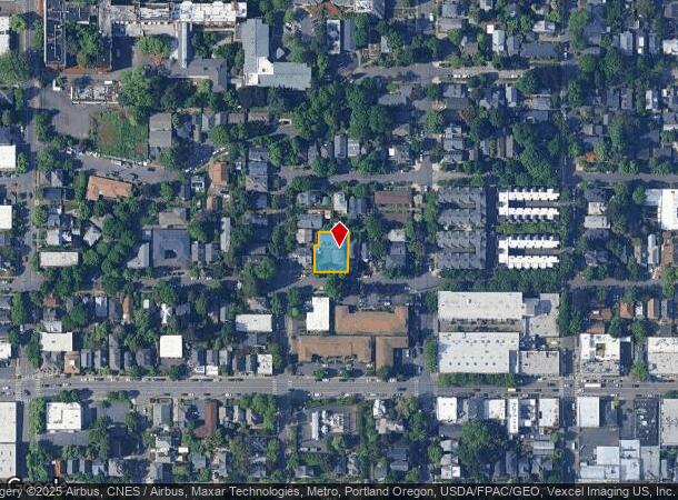  3221 Se Morrison St, Portland, OR Parcel Map