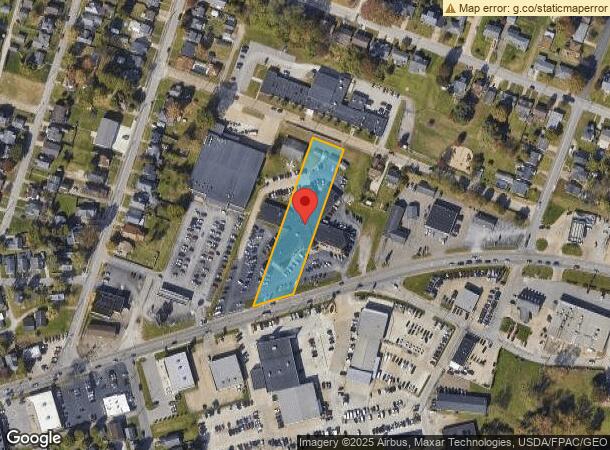  2121 7Th St, Parkersburg, WV Parcel Map