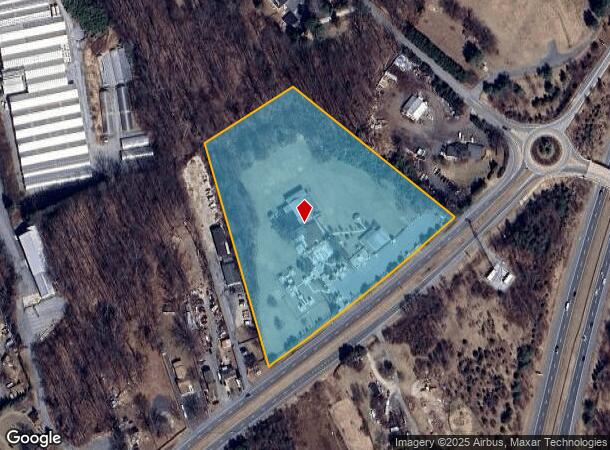 16126 Old Columbia Pike, Burtonsville, MD Parcel Map