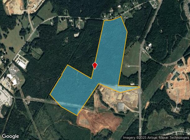  5805 Campbell Rd, York, SC Parcel Map