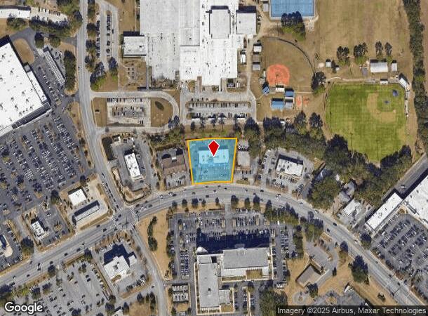  1520 Airport Blvd, Pensacola, FL Parcel Map