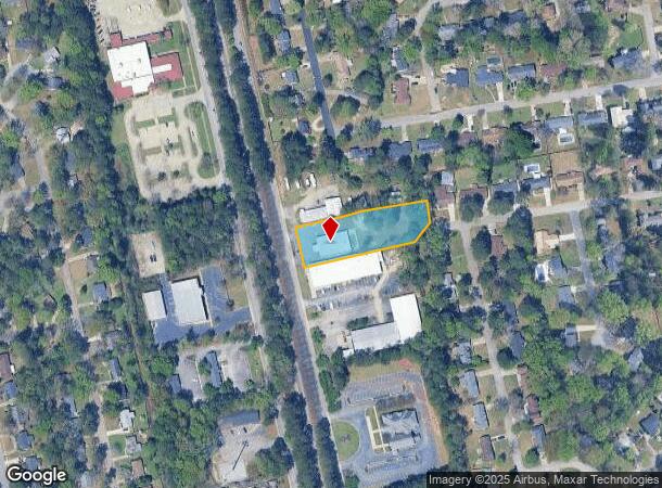 7624 Woodrow St, Irmo, SC Parcel Map