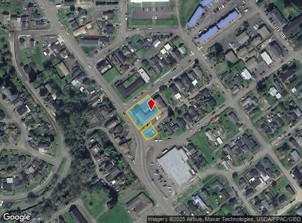  1005 Arthur St, Aberdeen, WA Parcel Map