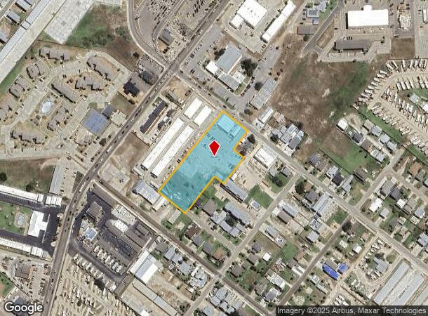 705 W Avenue A, Port Aransas, TX Parcel Map