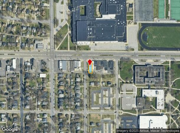  1602 Mishawaka Ave, South Bend, IN Parcel Map